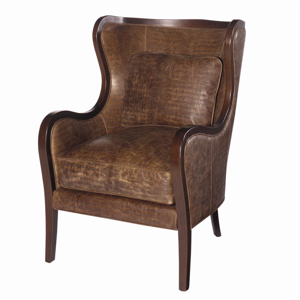 Lexington Lexington Upholstery Dakota Chair with Attached Back Johnny Janosik Wing Chairs